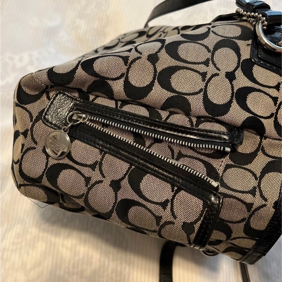 Coach Black Signature Tote Bag - Picture 10 of 12